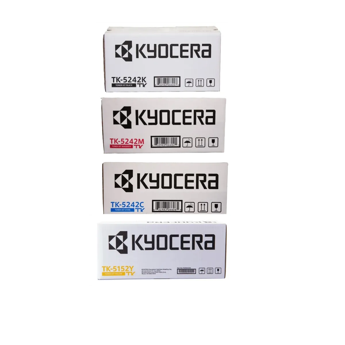 Juego de Toner Kyocera TK-5242KCMY / TONER M5526CDW P5026CDW