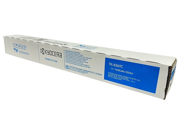 Toner Kyocera TK-8367C Cyan para TASKalfa 2554ci