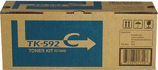 Toner Kyocera TK-592C Cyan para FS-C2026dn