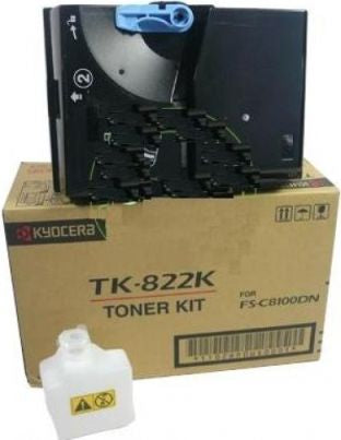 Toner Kyocera TK-822k Original Negro para Kyocera FS-8100D (Fin de inventario)