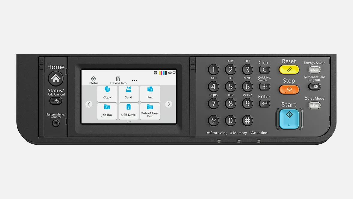 Multifuncional Kyocera MA2600cwfx Color 27 ppm con WiFi y fax.